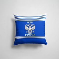 Подушка декоративная 45х45см Имена Артем SPORT UNIFORM 2018 365home