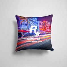 Подушка декоративная 45х45см Геймерам GTA Тимофей в стиле GTA 365home