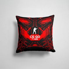 Подушка декоративная 45х45см Геймерам Counter Strike Counter Strike Глеб 365home