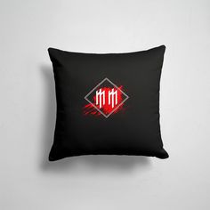 Подушка декоративная 45х45см Рок Разный рок Marilyn Manson 365home