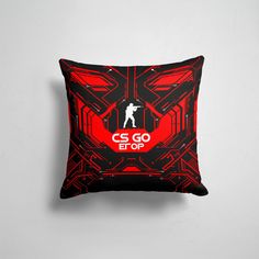 Подушка декоративная 45х45см Геймерам Counter Strike Counter Strike Егор 365home