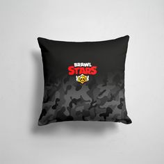 Подушка декоративная 45х45см Геймерам Brawl Stars BRAWL STARS 365home