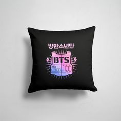 Подушка декоративная 45х45см K pop BTS BTS 365home