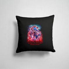 Подушка декоративная 45х45см Сериалы Очень странные дела STRANGER THINGS 365home