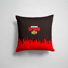 Подушка декоративная 45х45см Геймерам Brawl Stars BRAWL STARS 365home