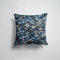 Подушка декоративная 45х45см Имена Именной камуфляж Стас 365home