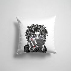 Подушка декоративная 45х45см Rap Scarlxrd Scarlxrd 365home