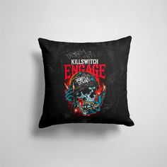 Подушка декоративная 45х45см Рок Разный рок Killswitch Engage 365home
