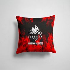 Подушка декоративная 45х45см Геймерам Rainbow Six Siege RAINBOW SIX SIEGE OUTBREAK 365home