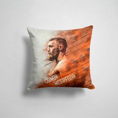 Подушка декоративная 45х45см Боевые искусства Конор МакГрегор McGREGOR 365home