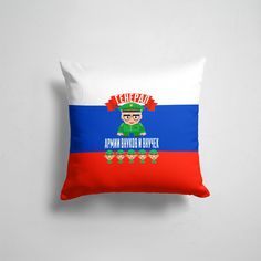 Подушка декоративная 45х45см Дедушки Генерал Армии Внуков и Внучек 365home