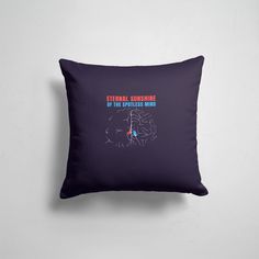 Подушка декоративная 45х45см Фильмы Вечное сияние чистого разума Eternal sunshine 365home