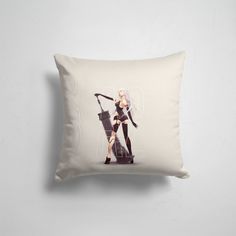 Подушка декоративная 45х45см Геймерам Nier A2 365home