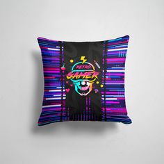 Подушка декоративная 45х45см Геймерам Разные игры RETROGAMER3D47 365home
