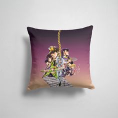 Подушка декоративная 45х45см Аниме JoJo Bizarre Adventure Jo Jo 365home