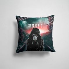 Подушка декоративная 45х45см Геймерам Stalker Stalker 2 Зона 365home