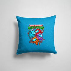 Подушка декоративная 45х45см Геймерам Among us Impostors Ninja 365home