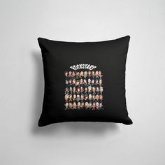 Подушка декоративная 45х45см Рок Разный рок ROCK STARS 365home