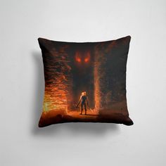 Подушка декоративная 45х45см Сериалы Ведьмак Ведьмак 365home