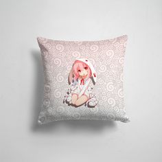 Подушка декоративная 45х45см Аниме Аниме Манга 365home