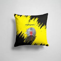 Подушка декоративная 45х45см Геймерам Cyberpunk 2077 Cyberpunk 2077 365home