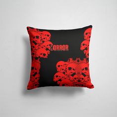 Подушка декоративная 45х45см Фильмы Хоррор Horror 365home