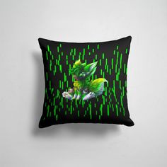 Подушка декоративная 45х45см Популярные иллюстрации Другие Protogen music 365home