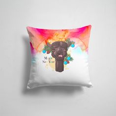 Подушка декоративная 45х45см Праздники Новый год Magic New Year 365home