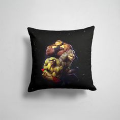 Подушка декоративная 45х45см Геймерам Retro Games Battletoads 365home