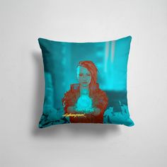 Подушка декоративная 45х45см Геймерам Cyberpunk 2077 Cyberpunk 2077 V 365home