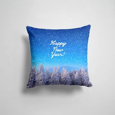 Подушка декоративная 45х45см Праздники Новый год Happy New Year 365home