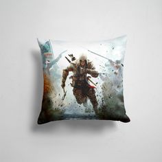 Подушка декоративная 45х45см Геймерам ASSASSINS CREED Assassins Creed 3 365home