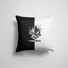 Подушка декоративная 45х45см Геймерам Cyberpunk 2077 SAMURAI 365home