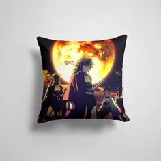 Подушка декоративная 45х45см Demon Slayer Kimetsu no Yaiba 365home