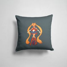 Подушка декоративная 45х45см Аниме Sailor Moon Sailor Moon Сейлор Мун 365home