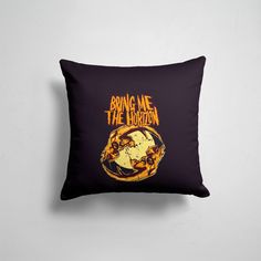 Подушка декоративная 45х45см Рок Bring Me the Horizon BRING ME THE HORIZON 365home