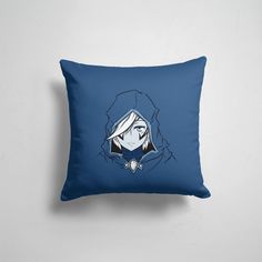 Подушка декоративная 45х45см Геймерам Dota2 Дровка Dota 2 365home