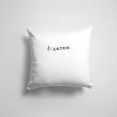 Подушка декоративная 45х45см Имена Антон Anton 365home