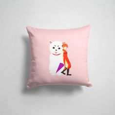 Подушка декоративная 45х45см Аниме Гинтама Кот Гинтама 365home