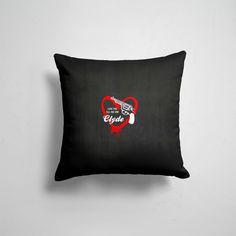 Подушка декоративная 45х45см Парные для двоих Все парные принты Clyde 365home
