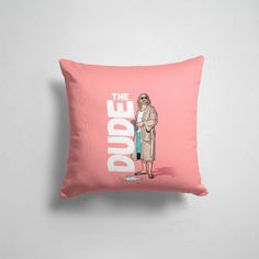 Подушка декоративная 45х45см Фильмы Разные фильмы The Real Dude 365home