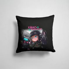 Подушка декоративная 45х45см Девушки и танки Девушки и танки Girls und Panzer Z 365home