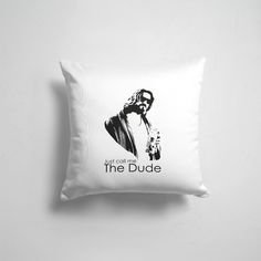 Подушка декоративная 45х45см Фильмы Большой Лебовски Just call me the Dude 365home