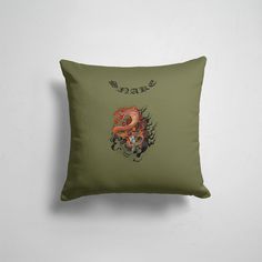 Подушка декоративная 45х45см Звери Змеи SnаKе 365home