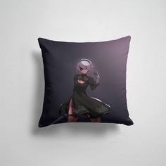 Подушка декоративная 45х45см Геймерам Nier nier 365home