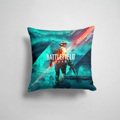 Подушка декоративная 45х45см Геймерам BATTLEFIELD Баттлфилд 2042 365home