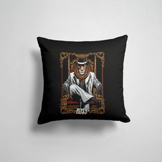 Подушка декоративная 45х45см Профессии Босс начальник шеф BOSS Лев 365home