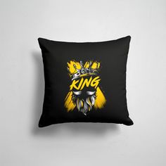 Подушка декоративная 45х45см Свадьба Мальчишник King groom 365home