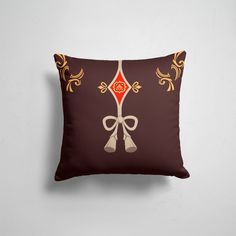 Подушка декоративная 45х45см Геймерам Genshin Impact Hu Tao ГЕНШИН 365home