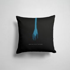 Подушка декоративная 45х45см Рок Разный рок Hand of NIN 365home